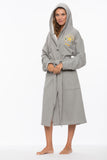 Unisex Sweatshirt Hooded Robes - Full Length