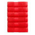 540 GSM Terry Cotton Hand Towels - Set of 6