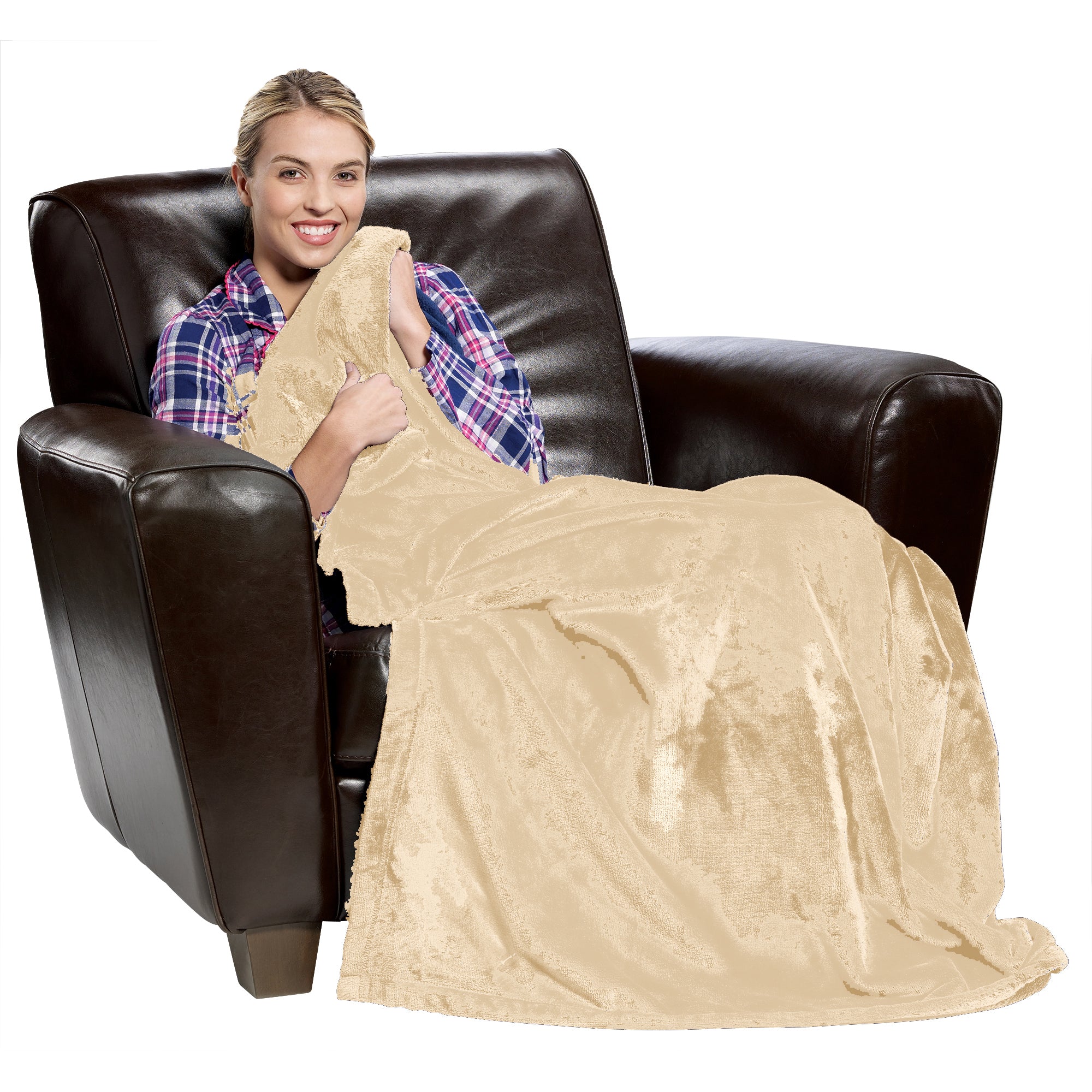 Oversize Tahoe Microfleece Throw