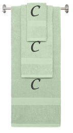 540 GSM Personalized Terry Cotton 3-Piece Set - Bath, Hand & Washcloth