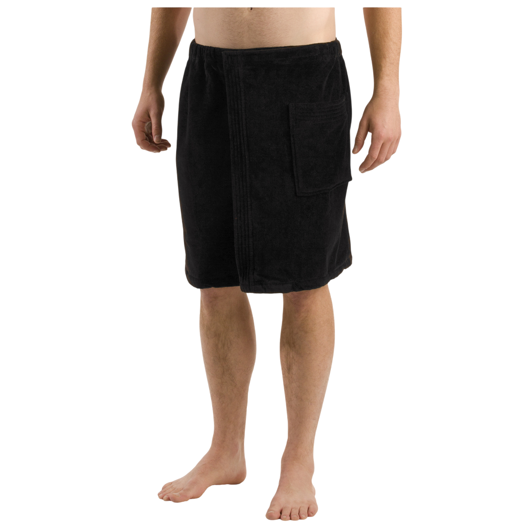 360 GSM Terry Velour Men's Spa Wrap Towel - view 5