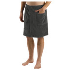 360 GSM Terry Velour Men's Spa Wrap Towel - view 2