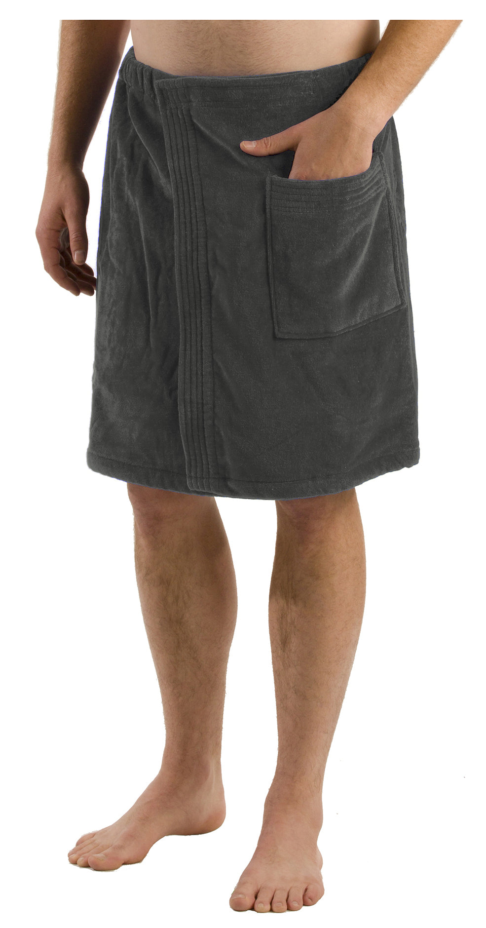 400 GSM Rayon Bamboo Cotton Men's Spa Wrap Towel Secondary image