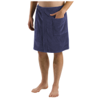 360 GSM Terry Velour Men's Spa Wrap Towel - view 4