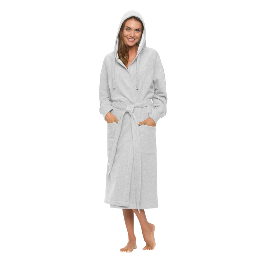 Unisex Sweatshirt Hooded Robes - Full Length