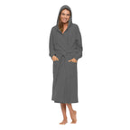 Unisex Sweatshirt Hooded Robes - Full Length