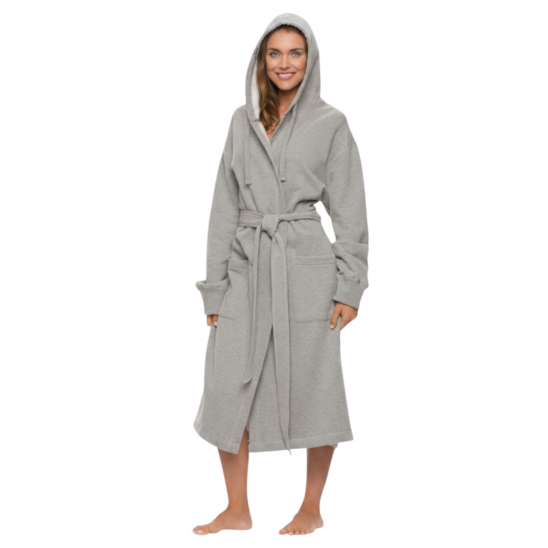 Unisex Sweatshirt Hooded Robes - Full Length