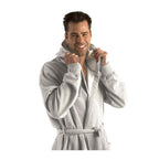 Unisex Sweatshirt Hooded Robes - Full Length