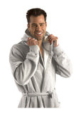 Unisex Sweatshirt Hooded Robes - Full Length