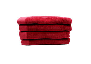450 GSM Terry Velour Bath Towels - Set of 4