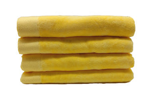 450 GSM Terry Velour Bath Towels - Set of 4