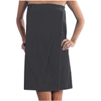 360 GSM Women's Spa Wrap Towel with Pocket - Terry Cotton Velour