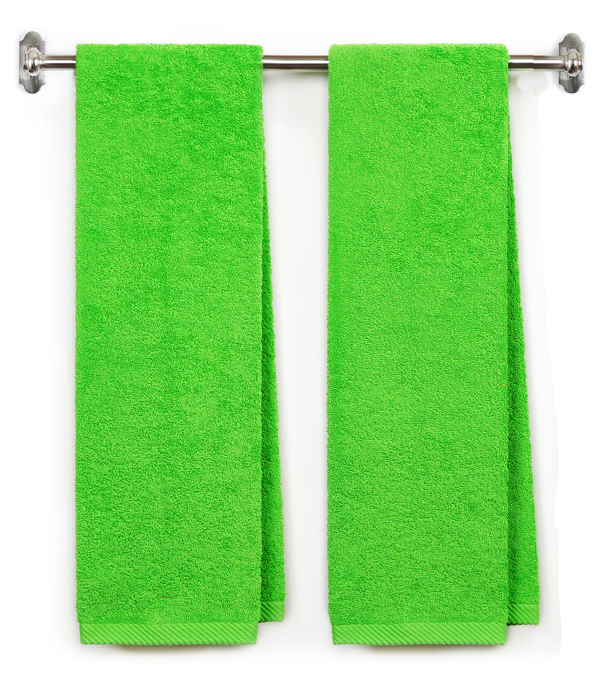 Initial Monogrammed Terry Cotton Gym Fitness Towel 2Pc - Embroidered