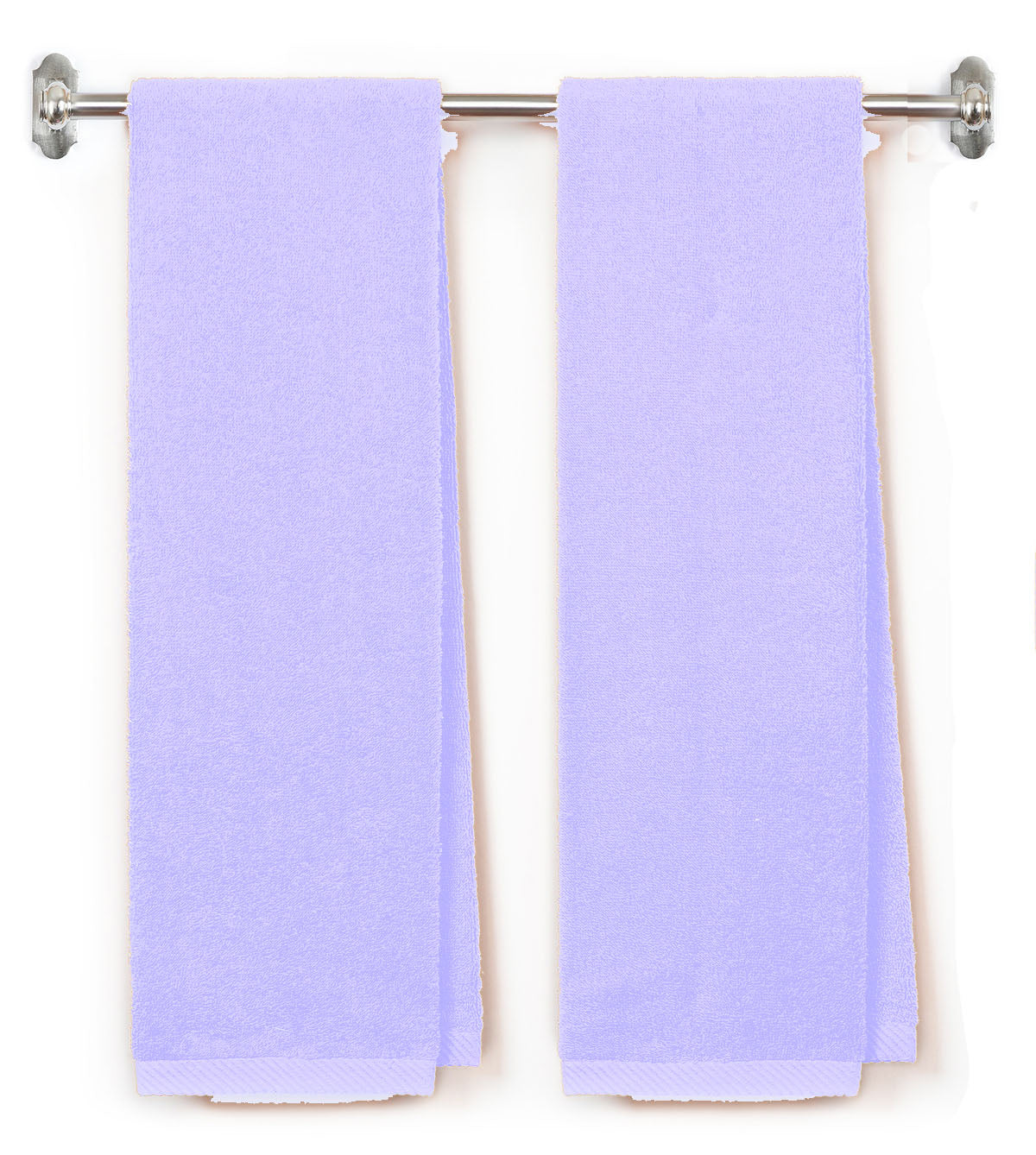 Initial Monogrammed Terry Velour Cotton Gym Fitness Towel 2Pc - Embroidered
