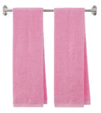 Initial Monogrammed Terry Cotton Gym Fitness Towel 2Pc - Embroidered