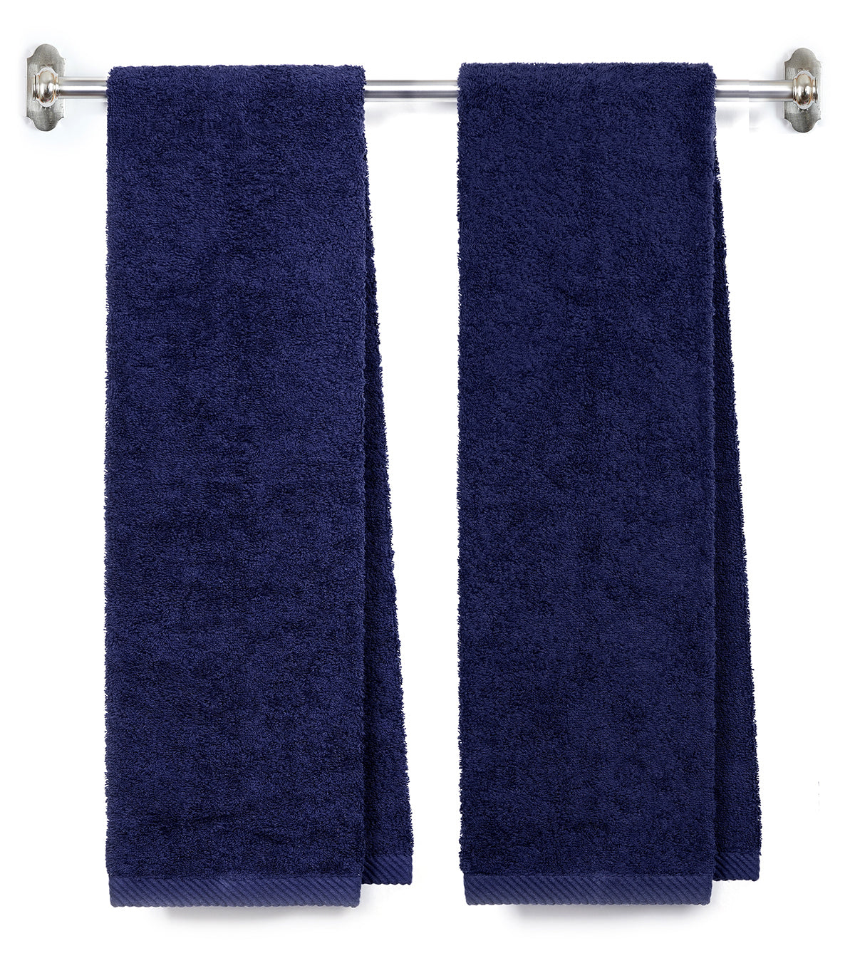 Initial Monogrammed Terry Cotton Gym Fitness Towel 2Pc - Embroidered