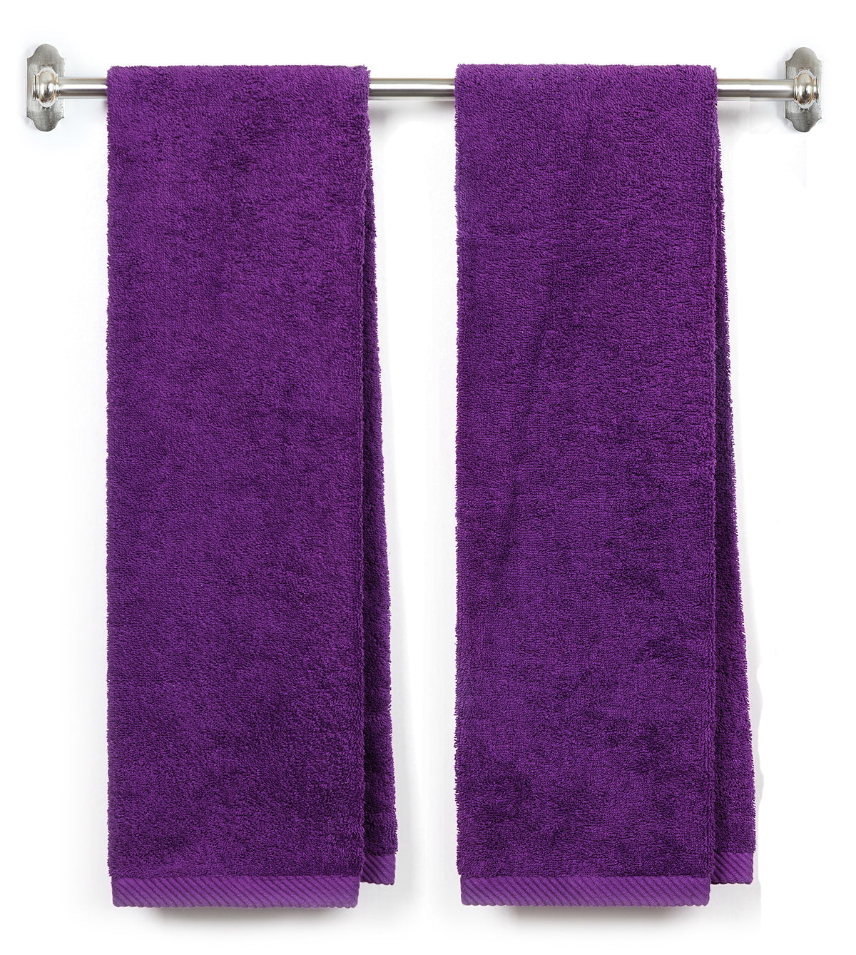 Initial Monogrammed Terry Cotton Gym Fitness Towel 2Pc - Embroidered