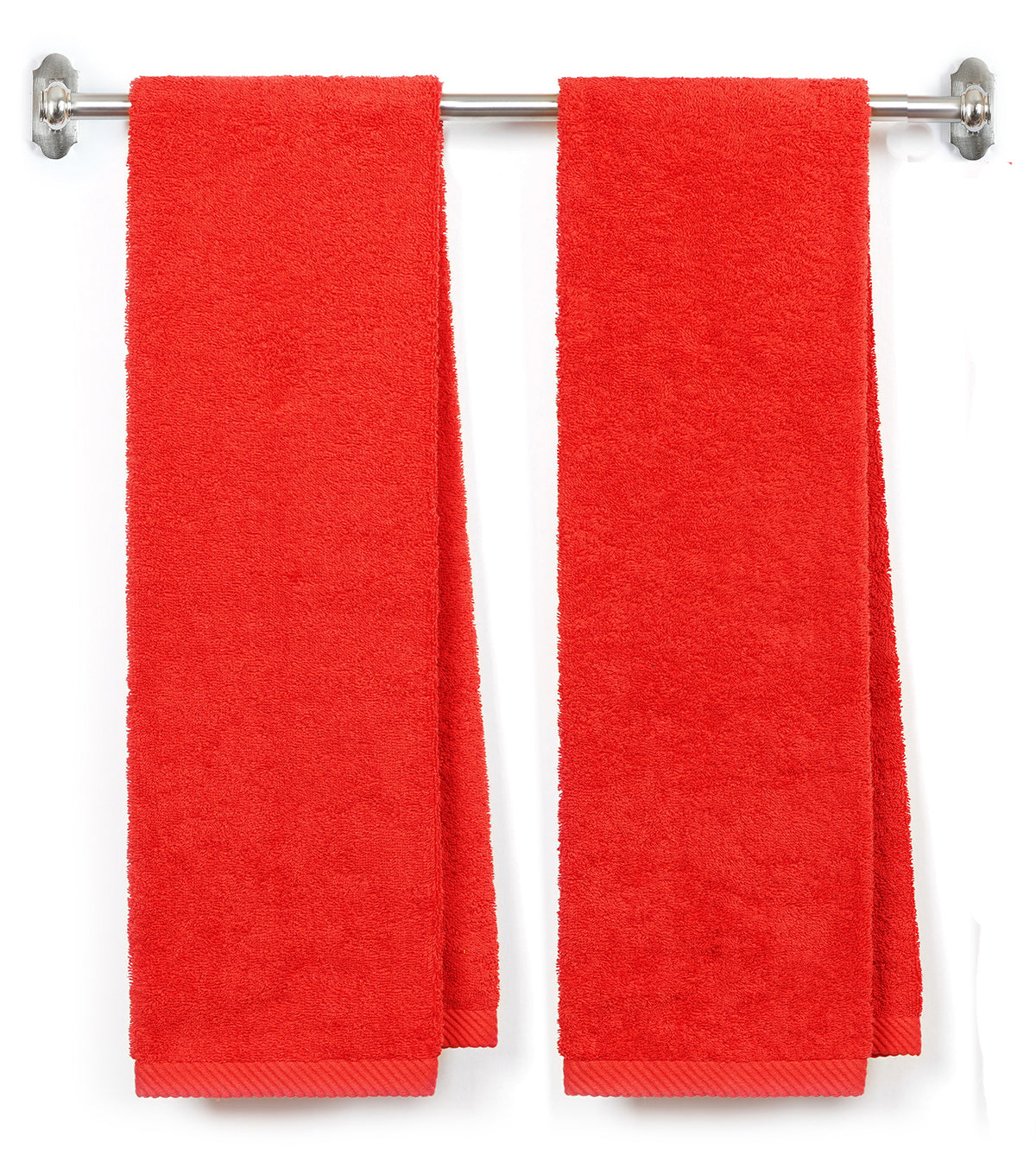 Initial Monogrammed Terry Cotton Gym Fitness Towel 2Pc - Embroidered