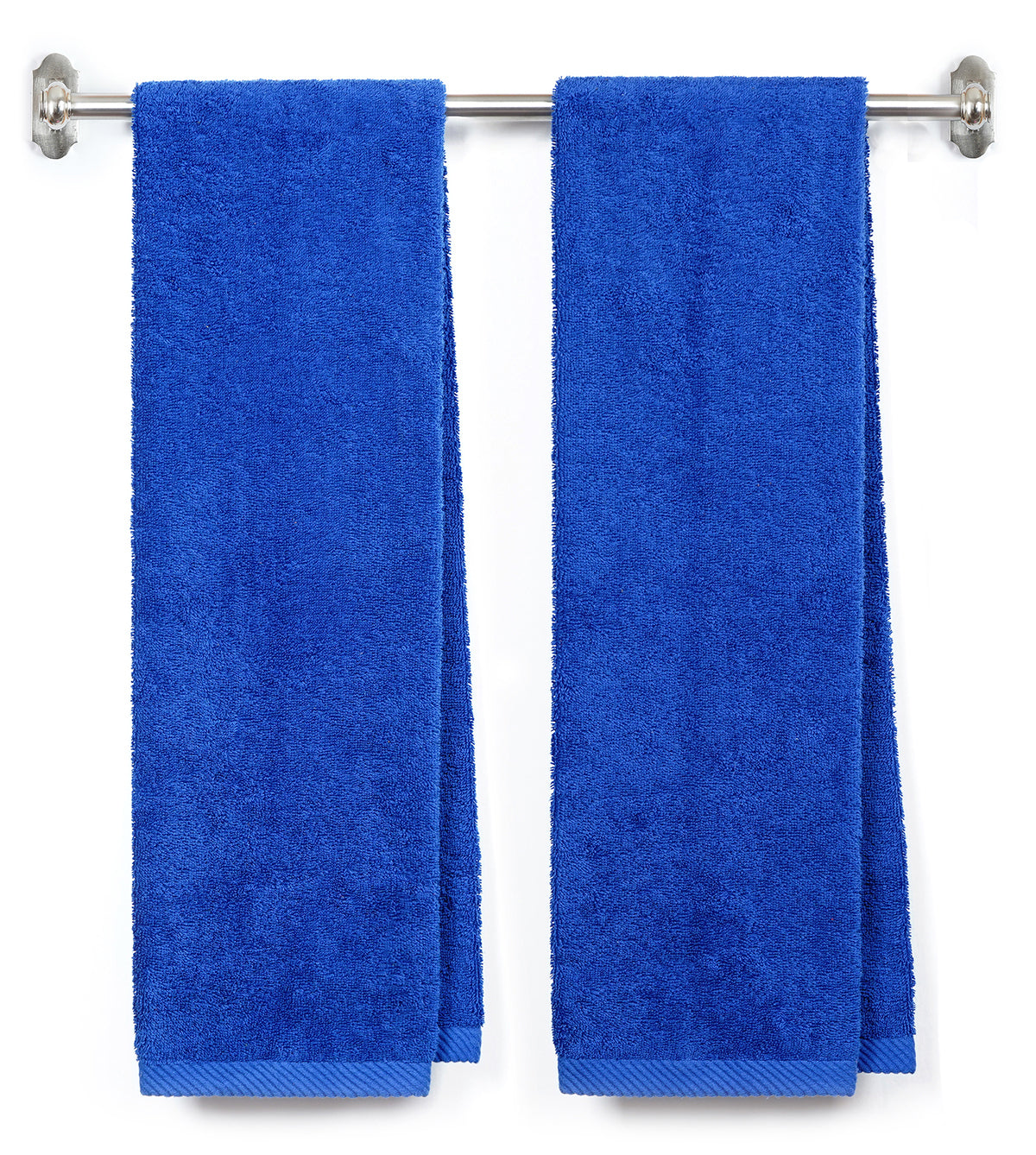 Initial Monogrammed Terry Cotton Gym Fitness Towel 2Pc - Embroidered