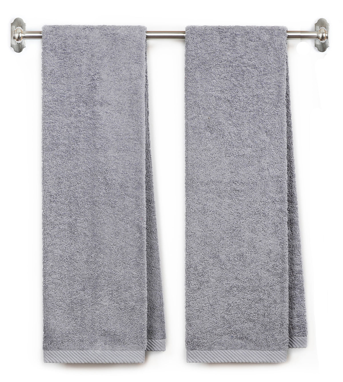 Initial Monogrammed Terry Cotton Gym Fitness Towel 2Pc - Embroidered