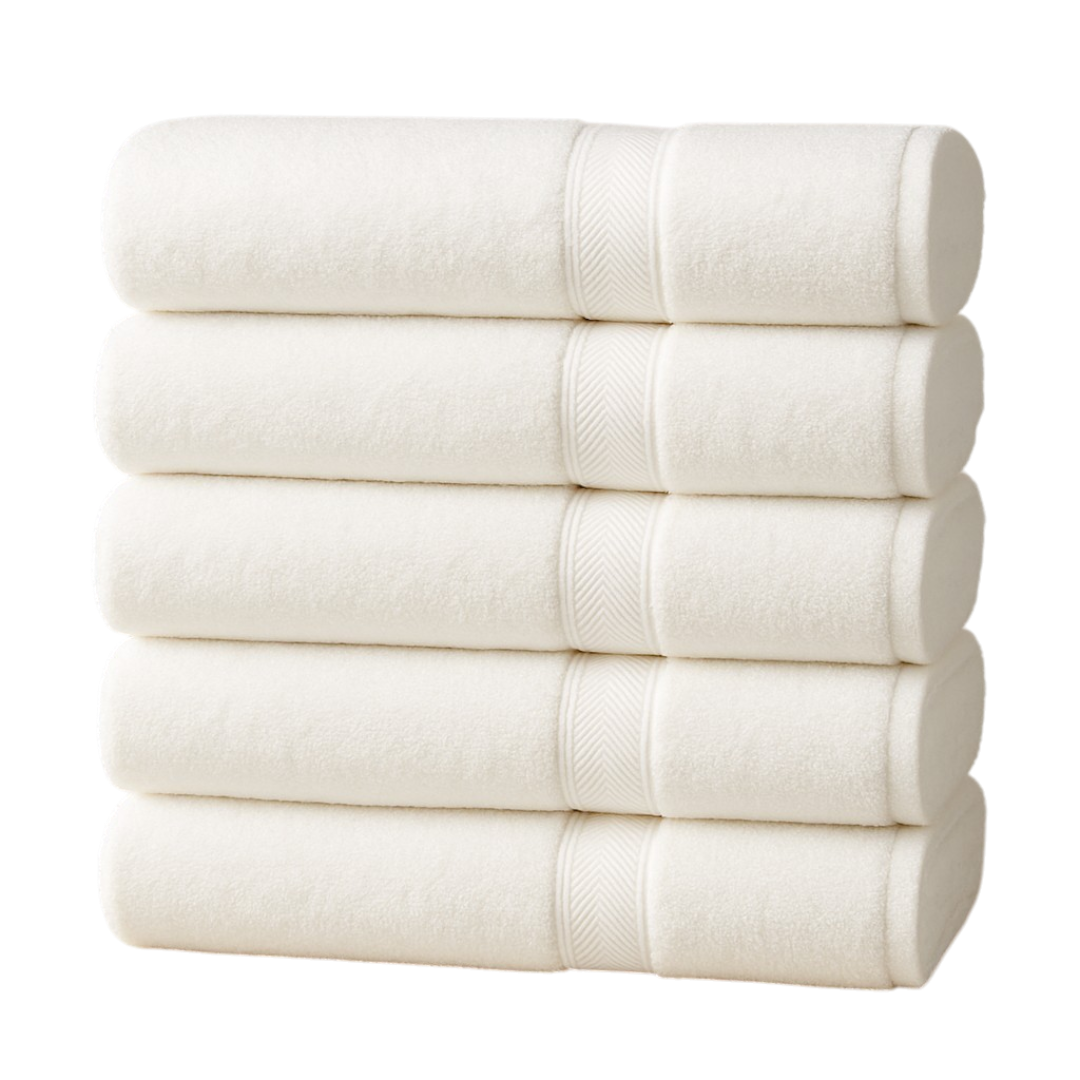 540 GSM Terry Cotton Hand Towels - Set of 6