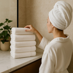 540 GSM Terry Cotton Hand Towels - Set of 6