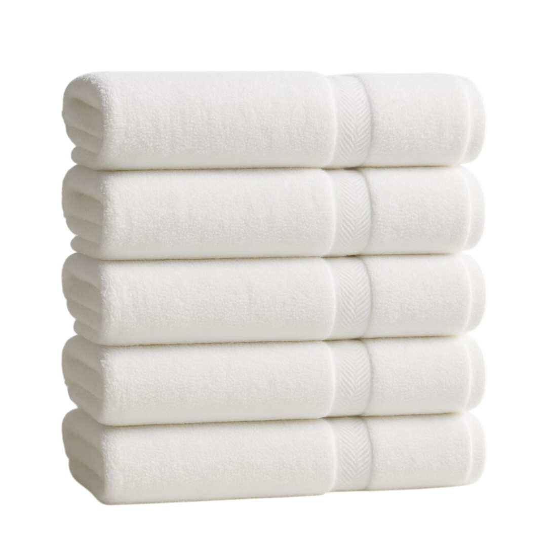 540 GSM Terry Cotton Hand Towels - Set of 6