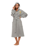 Unisex Sweatshirt Hooded Robes - Full Length