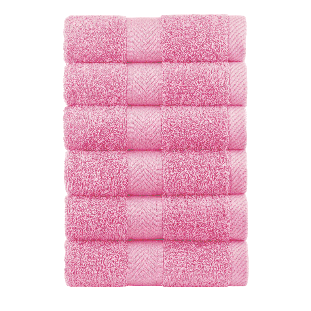 540 GSM Terry Cotton Hand Towels - Set of 6
