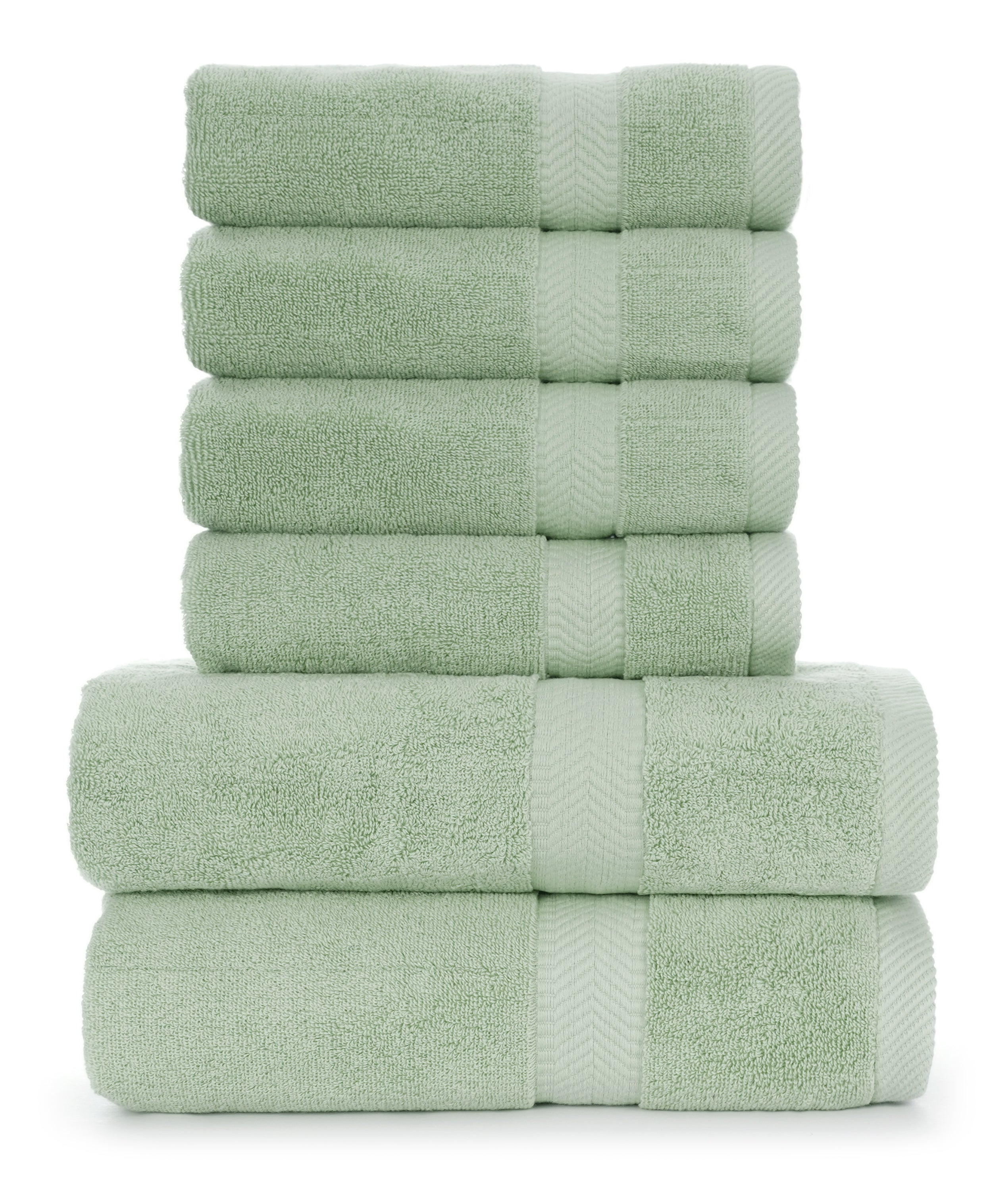 660 GSM Cotton Bath and Hand Towel Set - Hotel Quality Heavyweight