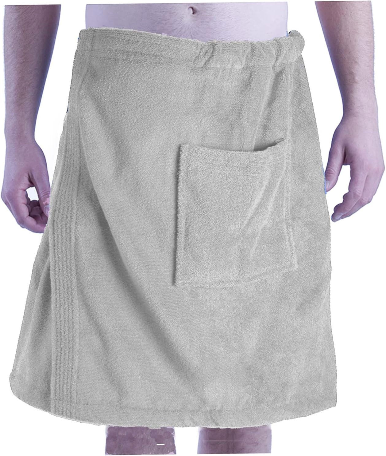 280 GSM Microfiber Men's Spa Wrap Towel - Quick Dry - view 3