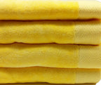 450 GSM Terry Velour Bath Towels - Set of 4