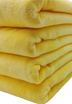 450 GSM Terry Velour Bath Towels - Set of 4