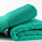 Terry Cotton Bath Towels - Set of 4 - 660 Gsm Thick - view 8