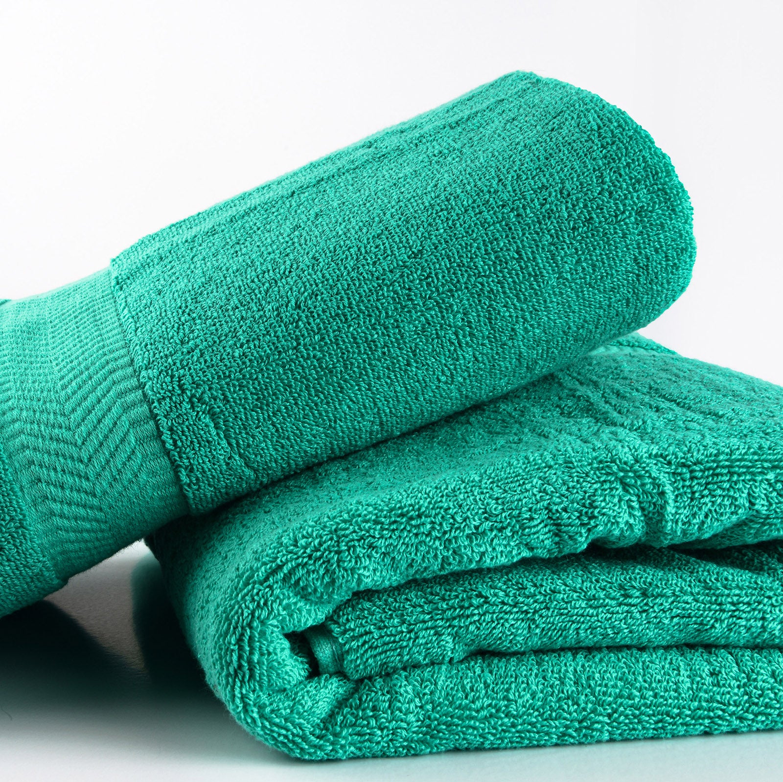 Terry Cotton Bath Towels - Set of 4 - 660 Gsm Thick - view 8