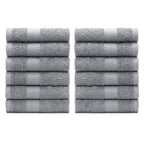 Terry Cotton Washcloth Towels - Set of 12 - view 12
