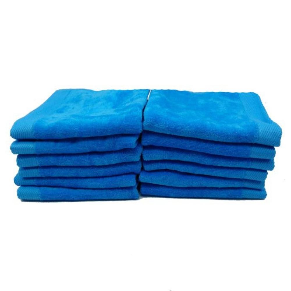 Terry Velour Wash Towels - Set of 12 Main image
