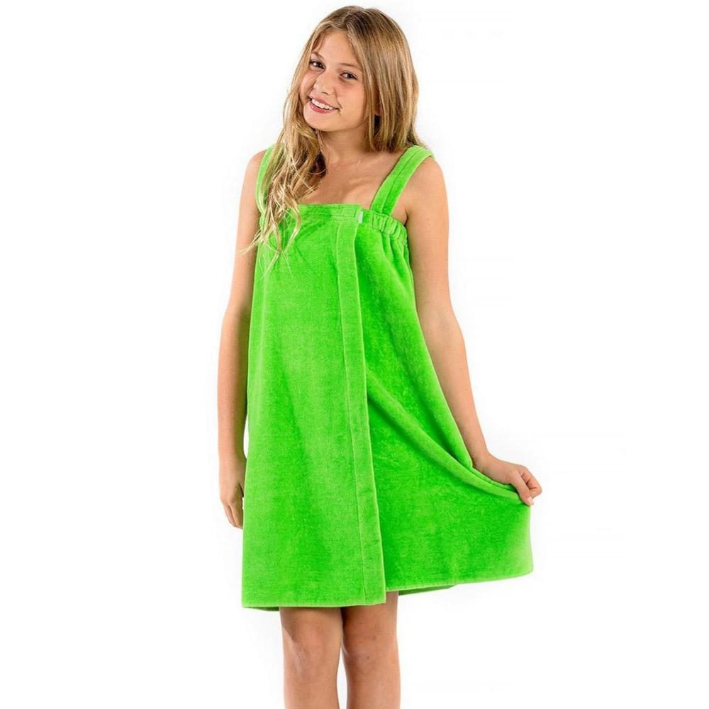 Terry Bamboo Girls Spa Wrap Towels Main image