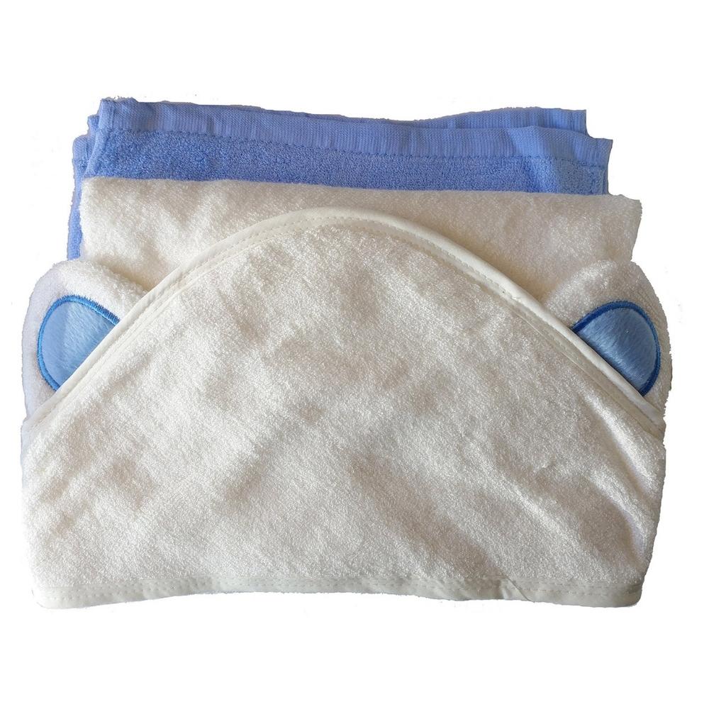 Hooded Bamboo Baby Towel with Ear - view 4
