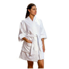 Microfiber Thigh Length Kimono Robes for Women