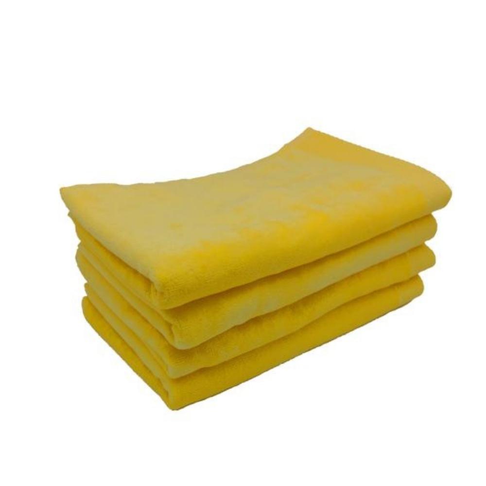 Terry Velour Gym Towels - Set of 4