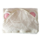 Hooded Bamboo Baby Towel with Ear - view 5