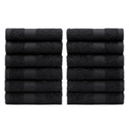 Terry Cotton Washcloth Towels - Set of 12 - view 2