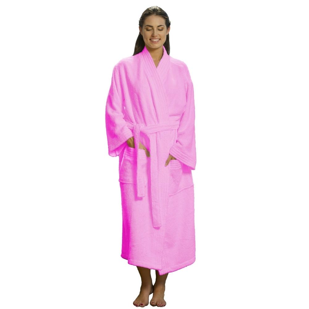 500 GSM Rayon Bamboo Kimono Robe - Knee Length Secondary image