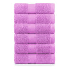 Terry Cotton Thick Hand Towels - 660 GSM Set of 6 - view 3
