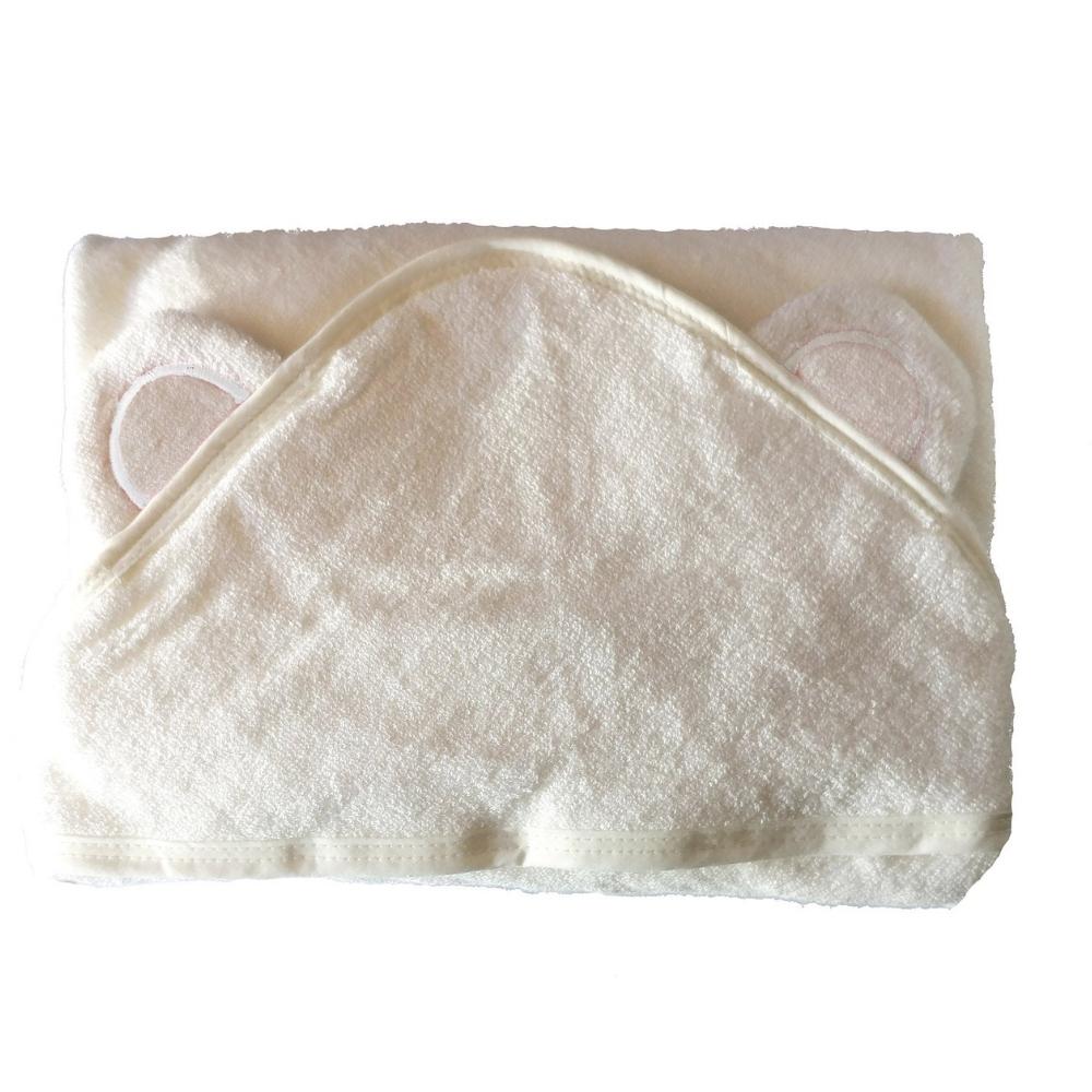 Hooded Bamboo Baby Towel with Ear - view 6