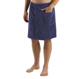 Terry Velour Men's Spa Wrap Towels