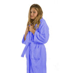 Microfiber Coral Fleece Hooded Unisex Kids Robes - view 3