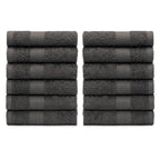 Terry Cotton Washcloth Towels - Set of 12 - view 3