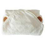 Hooded Bamboo Baby Towel with Ear - view 7